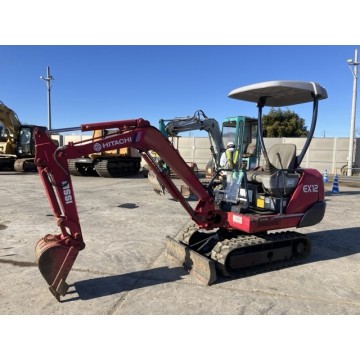 Pásový bagr / rypadlo Hitachi EX12 skladem v dubnu, Opava - Suché Lazce